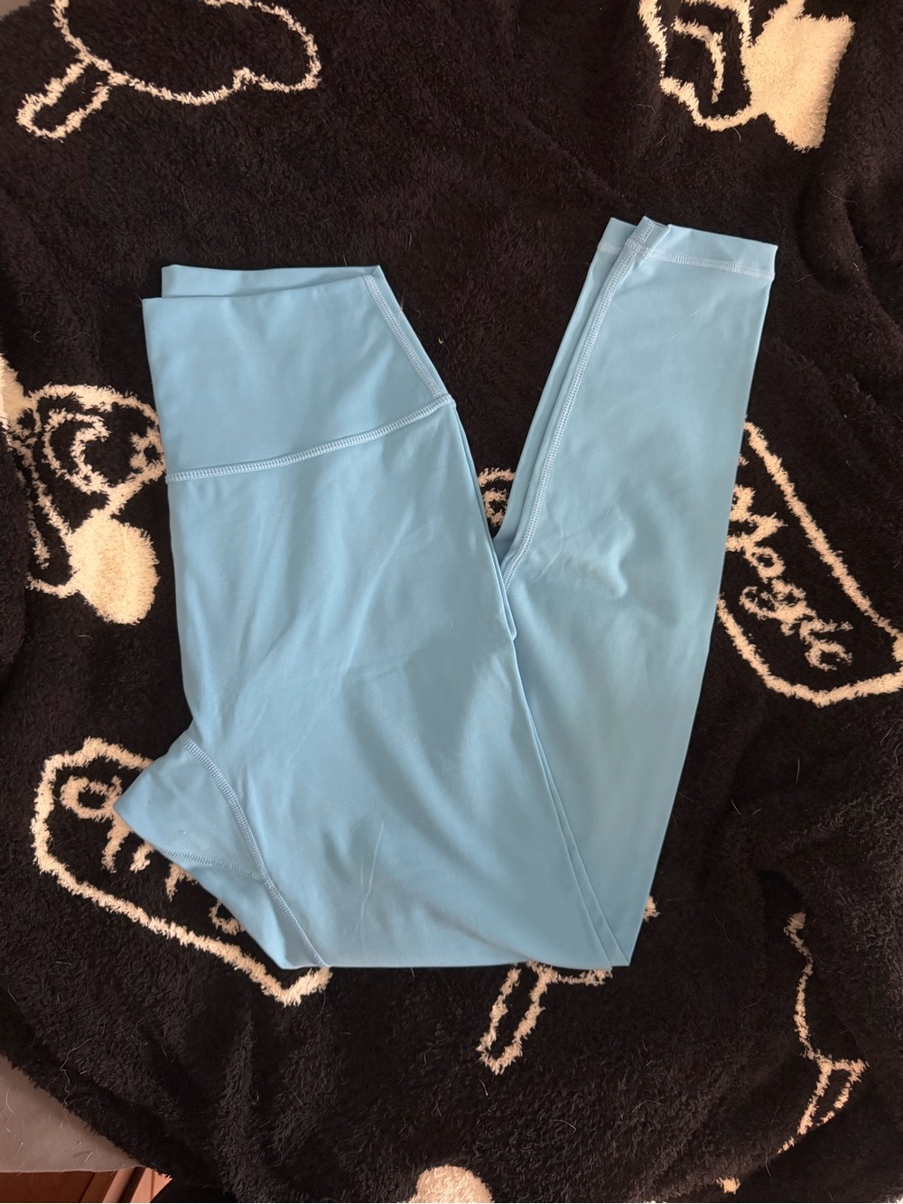 Buffbunny High Waisted Dusty Blue Women’s Leggings Size Medium VGUC